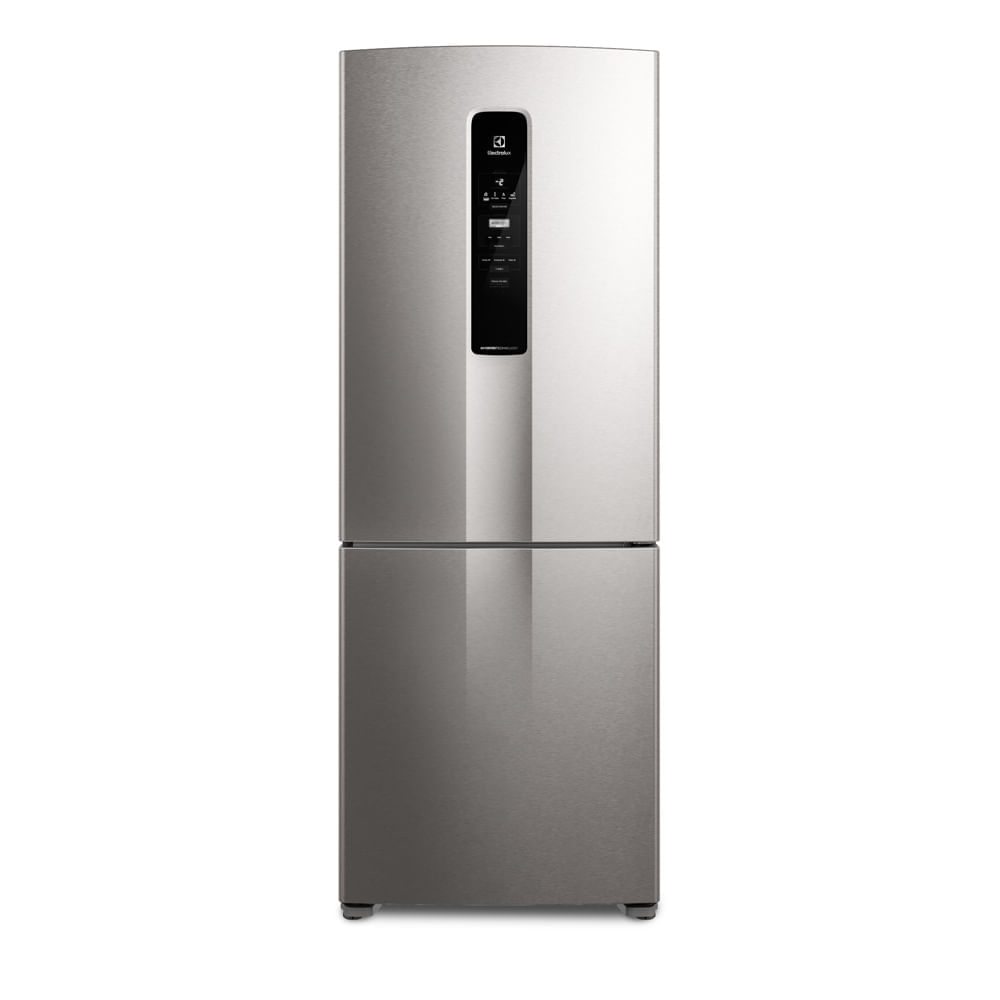 Geladeira Electrolux Frost Free Inverter 488l Fresh&amp;flex Inverse Cor Inox Look (ib55s) 220v