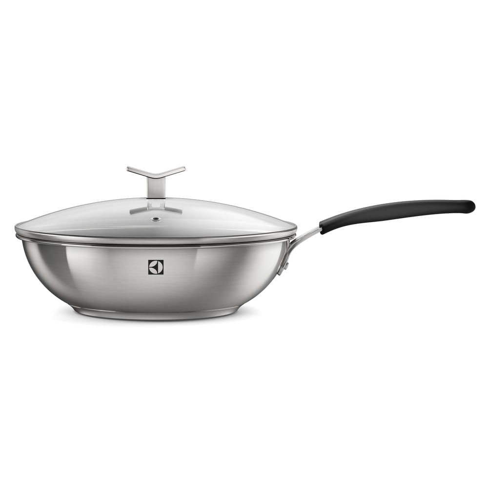 Panela Wok Antiaderente Electrolux Design 28 Cm Wok Antiaderente Electrolux Design 28 Cm