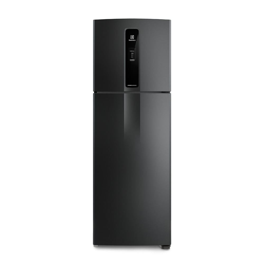 Geladeira Electrolux Frost Free Inverter 390l Efficient Autosense Duplex Black Inox Look (if43b) 220v