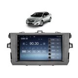 Kit Multimídia Corolla 2009 / 2014 Carplay Androidauto 7 Pol Usb Bt Fm - 708br Roadstar