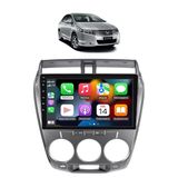 Kit Multimídia City 2009 / 2014 Ar Analogico Carplay Androidauto 9 Pol Usb Bt Fm - 908br Roadstar