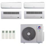 Ar Condicionado Multi Split Inverter R 32 Gree 42 000 2x Evap Hw 9 000 2x Evap Cassete 1 Via 12 000 Quente Frio 220v