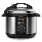Panela de Pressão Elétrica Electrolux 3L Cor Inox Efficient com Timer por Rita Lobo (PCE15) 220V