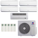 Ar Condicionado Multi Split Inverter R 32 Gree 42 000 4x Evap Hw 9 000 1x Evap Cassete 1 Via 12 000 Quente Frio 220v