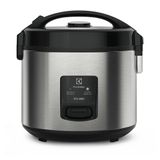 Panela De Arroz Elétrica Electrolux 3,5l Cor Inox Efficient 2 Em 1 Por Rita Lobo (erc20) 220v