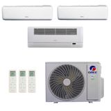 Ar Condicionado Multi Split Inverter R 32 Gree 24 000 2x Evap Hw 9 000 1x Evap Cassete 1 Via 12 000 Quente Frio 220v