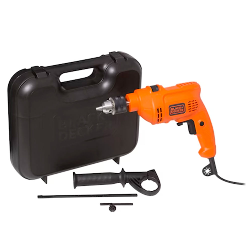 Furadeira De Impacto Black + Decker 1/2 (13mm) 560w 220v Laranja - Tm555kb2