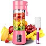 Liquidificador Portátil Yksinx, Smoothie Juicer Cup, Mini Blender Pessoal Para Smoothies, Shakes- Seis Lâminas Em 3d, 380ml, 13oz 2000mah Poderoso Us