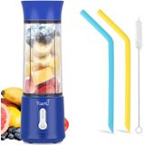 Liquidificador Portátil, Tastli Travel Mini Personal Blender Para Shakes And Smoothies, Com Garrafa De 16 .9 Oz, Impermeável, 4000mah Usb Recarregáve