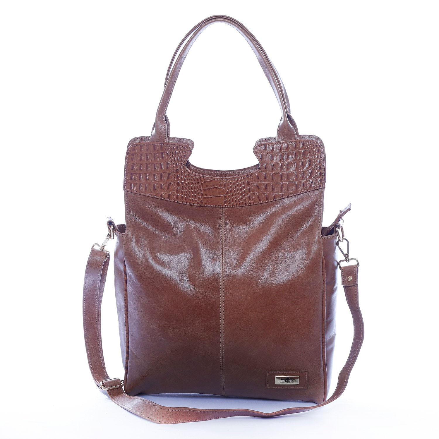 Bolsa Social Alice Em Couro