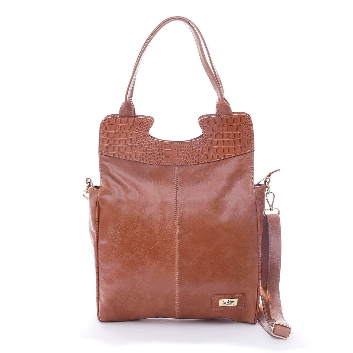 Bolsa Social Alice Em Couro