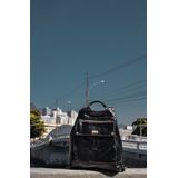 Mochila Mylena Social Clássica Em Couro