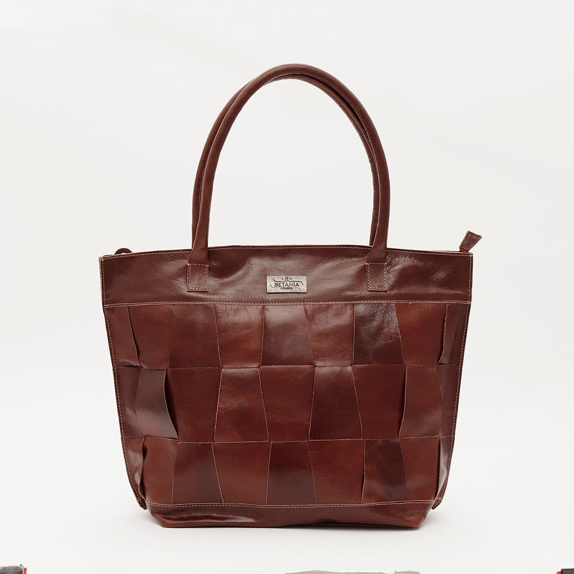 Bolsa Social Tresse Em Couro Cores