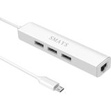 Substituição Do Adaptador Ethernet Para Tv Stick 4k/lite/cube, Google Chromecast - Micro Usb Otg Cable Hub Com Energia