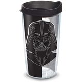 Tervis Star Wars Vader Trooper Isolado Tumbler & Lid, 16 oz, Clear