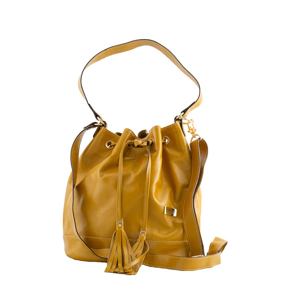 Bolsa Saco Mr. Cats Em Couro