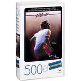 Quebra-cabeça adulto de 500 peças em plástico retro blockbuster VHS Video Case, Footloose
