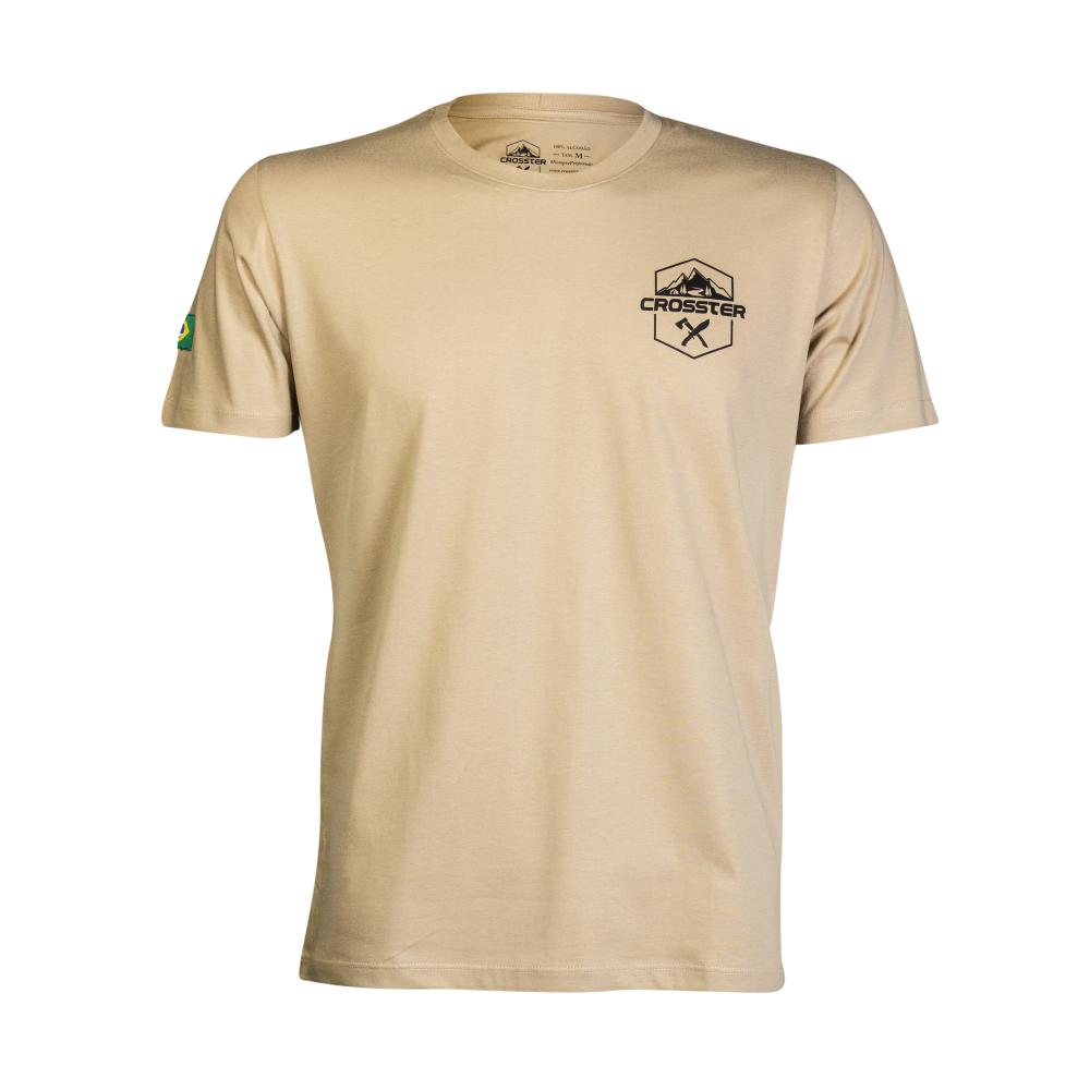 Camiseta Crosster Básica - Tan - G