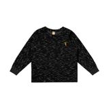 Camiseta Infantil Masculina Manga Longa Trick Nick Preto 12