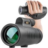 Telescópio Monocular High Power 8x42 Monoculars Scope Compacto Portátil À Prova de Neblina À Prova de Neblina com Alça de Mão para Adultos Crianças Pá