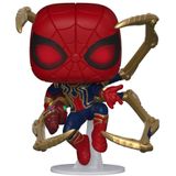 Funko Pop! Marvel: Vingadores Endgame - Aranha de Ferro com Nano Gauntlet, Multicolor (45138),3,75 polegadas