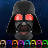 Star Wars Darth Vader LED Night Light, Color Changing, Collector's Edition, Dusk-to-Dawn Sensor, Plug-in, Disney, Galaxy, Ideal for Bedroom, Bathroom,