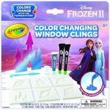 Crayola Frozen 2 Vitrines Agarradas, Mudança de Cor Janelas Personalizadas Agarradas, Presente Congelado, Idade 8, 9, 10, 11