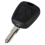 Chave Telecomando Peugeot 206 207 307 308 407 408 2 Botões N