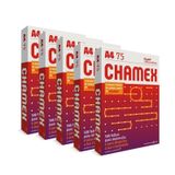 Papel Chamex A4 Sulfite Caixa Com 05 Total 2500 Folhas
