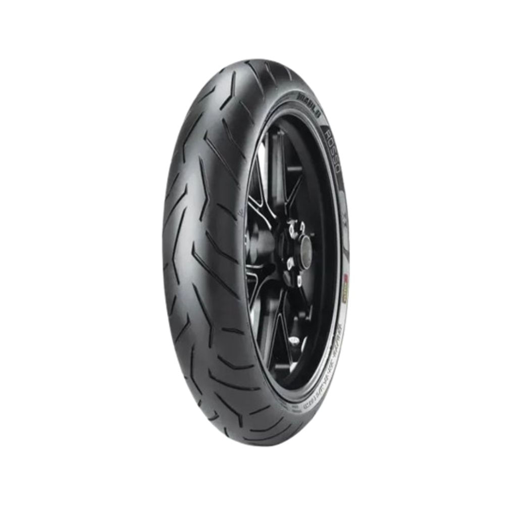 Pneu Dianteiro Para Moto Pirelli Aro 17 Diablo Rosso Ll 120-70r17 58w