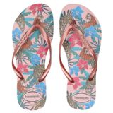 Chinelo Havaianas Slim Tropical Rosa  -