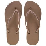 Chinelo Havaianas Slim Lisa Rosê Gold -