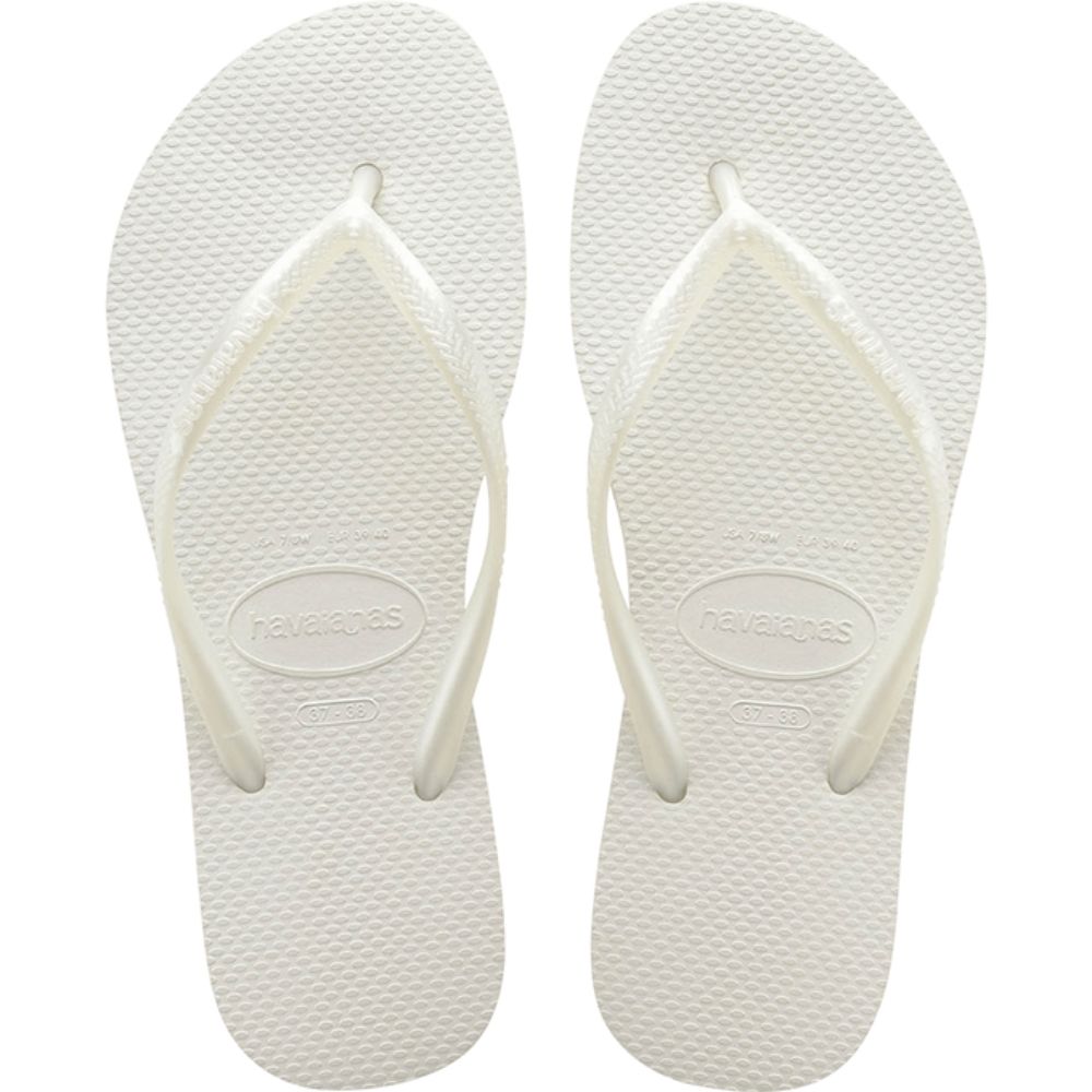 Chinelo Havaianas Slim Lisa Branco -