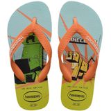 Chinelo Havaianas Infantil Minecraft Kids 23/4 Branco (7909690746348)