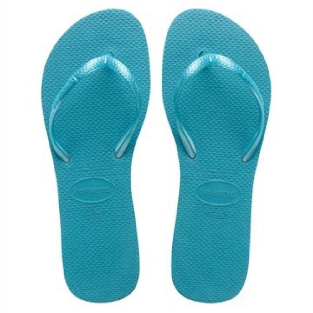 Chinelo Havaianas Flat Lisa Azul  -