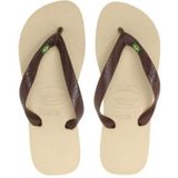 Chinelo Havaianas Brasil Bege  -