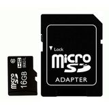 Cartão de Memória MicroSD 16GB Classe 10 MC110GT + Adaptador SD Goldentec GOLDENTEC ACESSORIOS