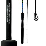 Vara Pesca Mig Tucunaré 08-25lb Inteiriça Cpi09 1,55m Fibra De Vidro Carretilha