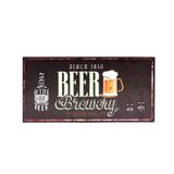 QUADRO DECORATIVO CERVEJA 15CMx30CM MDF MODELOS SORTIDOS