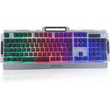 Kit Gamer Teclado E Mouse Com Chroma E Anti-ghosting Acabamento De Metal Bk-g3000