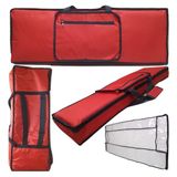 Capa Teclado Master Luxo Vermelho Roland Go Keys + Cobertura