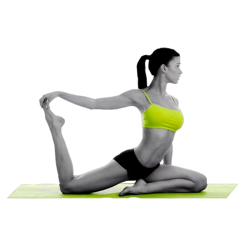 Tapete Yoga Tpe Mat Pilates Ginástica Com Bolsa Azul Carrefour