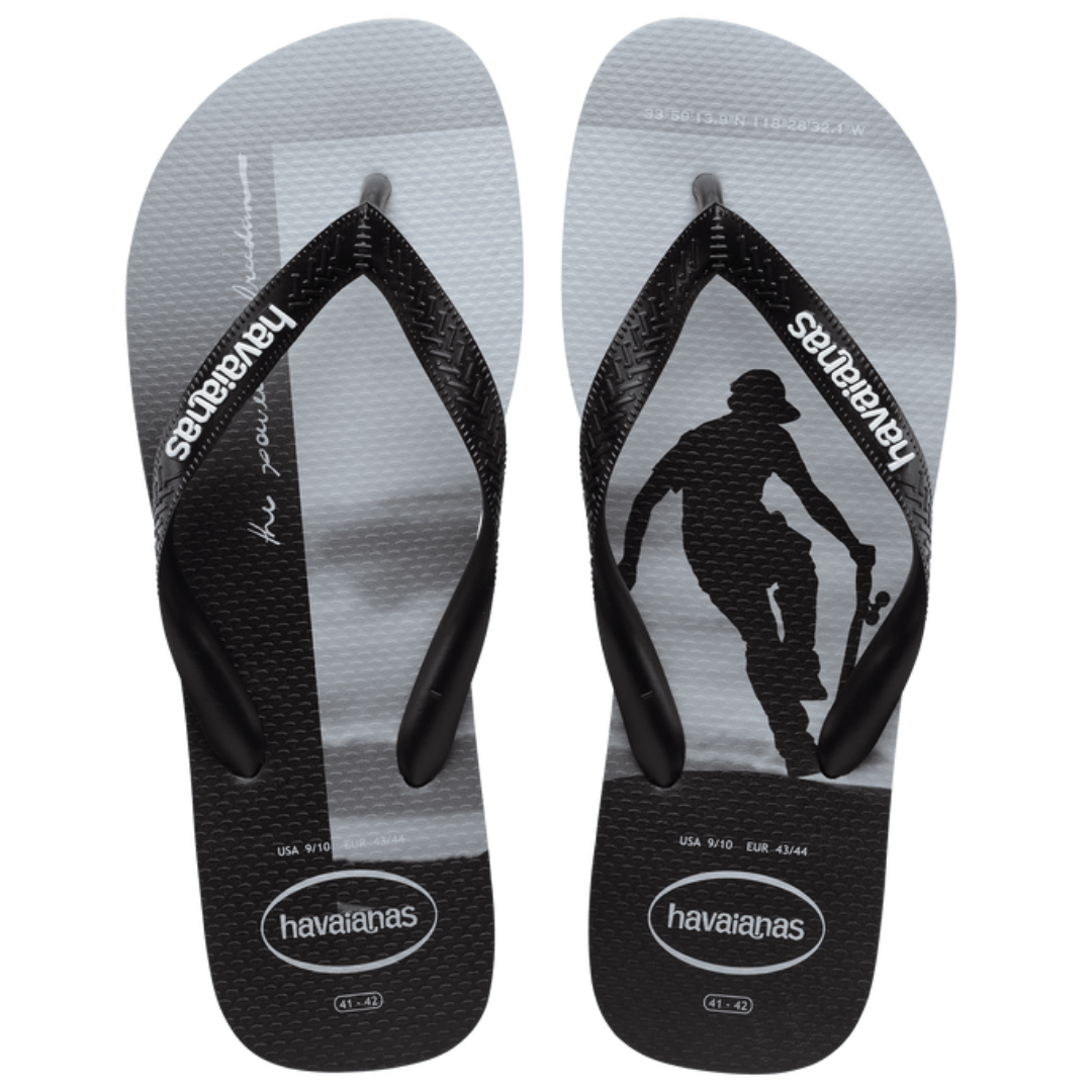 Havaianas Chinelo Masculino Hype, Praias Paradisíacas, Logomarca Em Destaque, Original