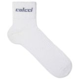 Meia Cano Curto Colcci Masculina Esportiva Branco Único