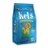 Areia Higiênica Para Gatos Kets 12kg