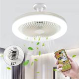 Mini Ventilador De Teto Para Casa Com Luminária Integrada