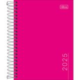 Agenda Espiral Pepper Rosa 2025 M4 Tilibra