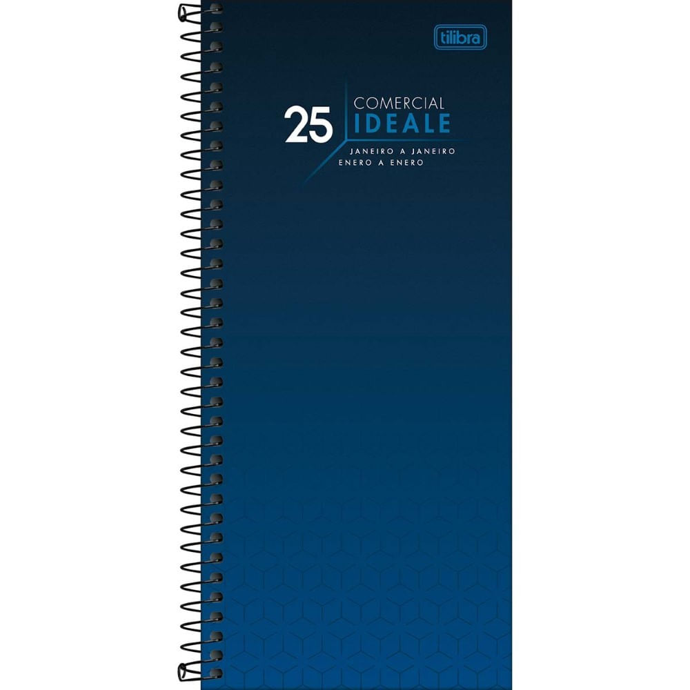 Agenda Espiral Comercial Ideale 2025 M8 Tilibra Carrefour