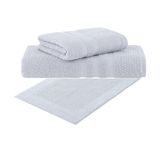 Kit Toalha Banho Rosto Piso 3 Pçs Vanilla Extra Soft