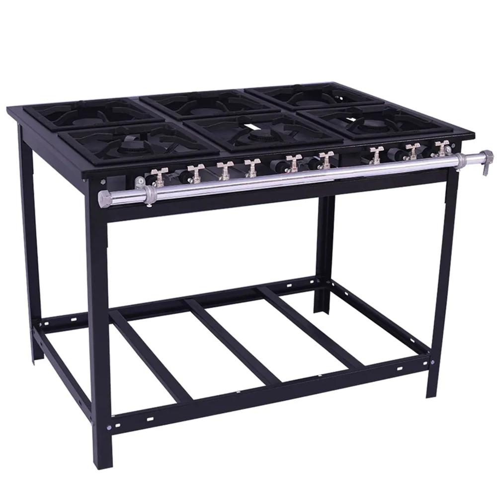 Fogão 6 Bocas Venâncio Extra Preto – E6